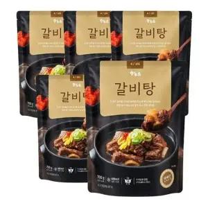 [(주)에이치앤유푸드]하누소 갈비탕700g 5팩 (51050512)