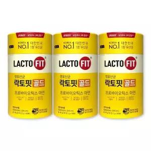 종근당건강 락토핏골드 생유산균 2g X 50포 3박스 프로바이오틱스 20억 CFU