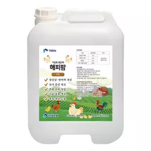 해피팜 양계 육계 산란 토종닭 설사 생균제 장기능 면역력 사료효율 악취개선 첨가제 반려닭 관상닭