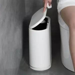 [하프클럽/셀러허브]차단 쓰레기통 미니 사무실 소형 화장실