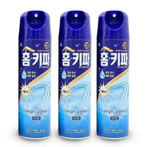 홈키파 수성 에어졸 모기 살충제 500ml 3개입 무향
