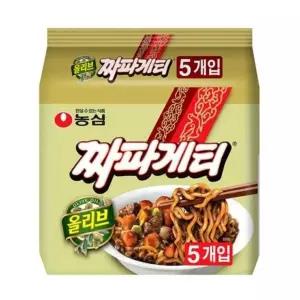 [하프클럽/알티피아]농심 짜파게티멀티140g 5 봉지라면