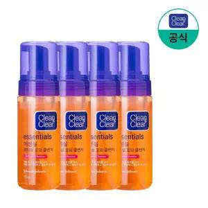 [클린앤클리어/공식] 에센셜 훼이셜폼 150ml x4 외 BEST 모음전(클렌징폼,필름 외)