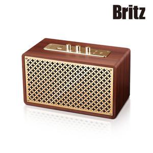 브리츠 BZ-JB5606 레트로 감성 블루투스 스피커 프리미엄 하이파이 USB AUX 인테리어 거실 카페 매장용스피커