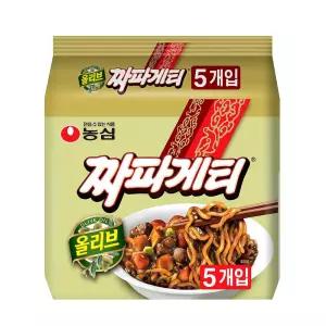 [농심] 농심 올리브 짜파게티 140g x 40개