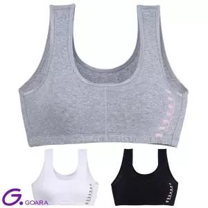 [고아라] 면스판 노와이어 스포츠 탑브라 gbr5093