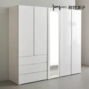 장인가구 탐스 2000 3단서랍 전신거울 옷장 착불)