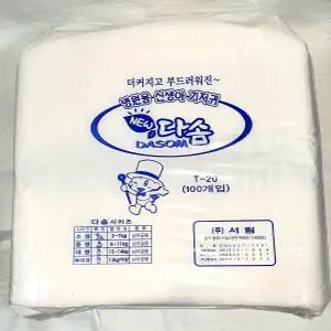 다솜일자형신생아 기저귀(100매) 5kg이하