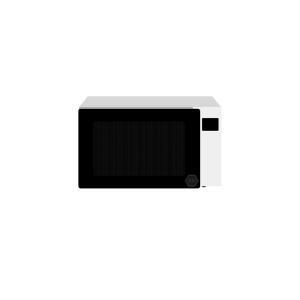[롯데백화점]LG전자 LG MW23GD 전자레인지 23L 화이트 (블랙글래스) / KN