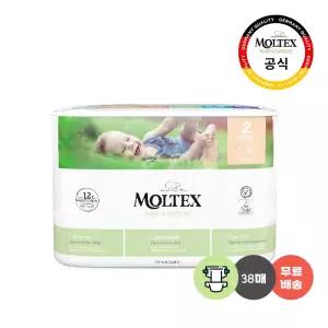 몰텍스 밴드형 2단계 1팩 (38매) 통잠 기저귀 / 독일 친환경 어글리 기저귀