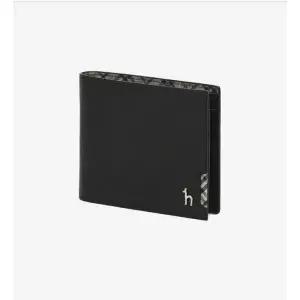 갤러리아 [헤지스ACC] HJWA6F281BK [CHESTER] 블랙 체크배색 소가죽 반지갑