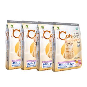 [아트박스]/캐츠랑 [2+2]리브레 5kg 총 4개(전연령용/길냥이사료)