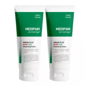 메디팜 아크네 시카 클렌징폼 220ml x 2개 여드름성 피부 완화 기능성 문제성 피부케어