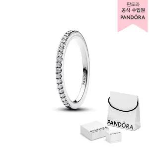 [롯데백화점]판도라 [백화점 보증서 제공]스파클링 밴드 링 192999C01