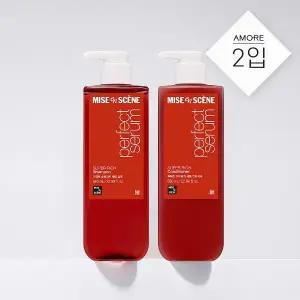 [AP]미쟝센 퍼펙트세럼 샴푸컨디셔너 680ML 2입 (옵션)