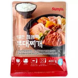 선진 데펴서 바로 먹는 맛깔진 햄듬뿍 부대찌개 400g