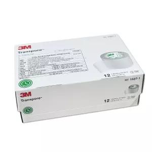 3M 트랜스포 의료용테이프 1527-1 1통/12롤 투명필름 반창고 플라스틱 반창고