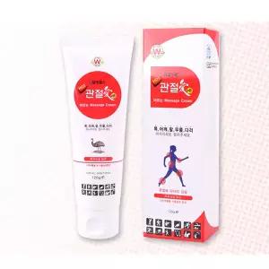 웰빙헬스 HOT관절애(튜브형) 120g 바르는 마사지크림