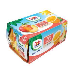 Dole 돌 복숭아 과일컵 113g x 16입 코스트코