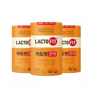 종근당건강 락토핏 코어 60포, 3개