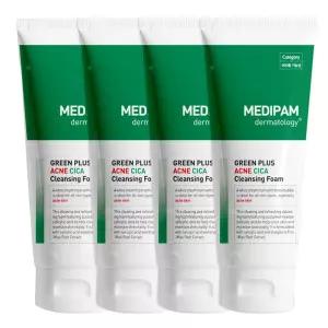 메디팜 아크네 시카 클렌징폼 220ml x 4개 여드름성 피부 완화 기능성 문제성 피부케어