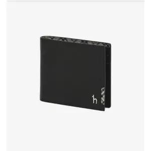[NS홈쇼핑][헤지스ACC] HJWA5E281  [CHESTER] 블랙 체크장식 소가죽 반지갑[35134372]