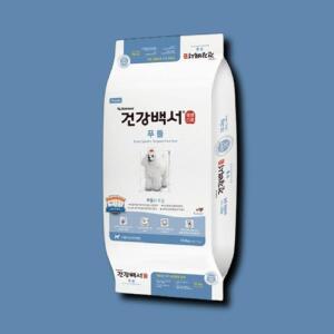 [기타] 건강백서 푸들 사료 10.2kg 1개 건식 대용량