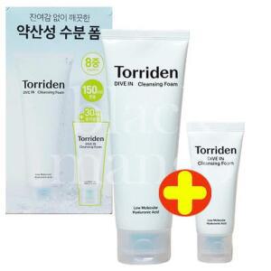 토리든 다이브인 저분자 히알루론산 클렌징 폼 150ml 기획 x3SET (AD)