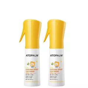 [아토팜] 키즈 쿨링 스포츠 선 스프레이 100mlx2개 (SPF50+ PA++++)