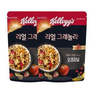 [셀러허브]켈로그 리얼 그래놀라 400g 2개 (S9965041)
