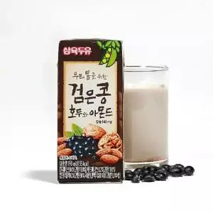 [삼육두유] 검은콩 호두와 아몬드 두유 190ml*64팩