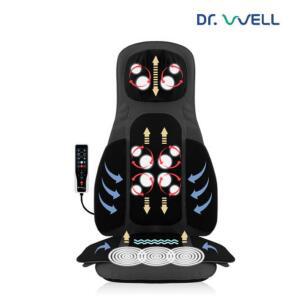닥터웰 부모님 효도 선물 손지압식 3D 에러마사지 온열 기능 의자형 목 등 허리 안마기 마사지기
