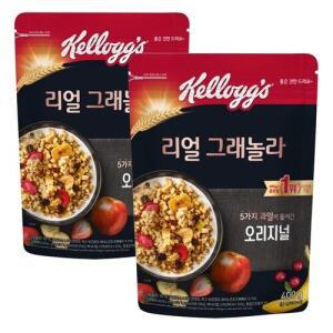 켈로그 리얼 그래놀라 400g 2개