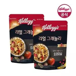 [켈로그] 리얼 그래놀라 400g 2개