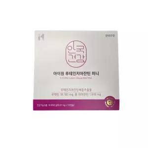 안국건강 루테인 지아잔틴 미니 180정 X 1개