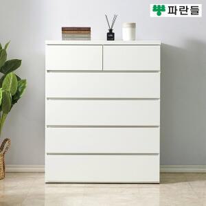 [파란들가구] 1000 속깊은 상2칸 5단서랍장 광폭서랍장 서랍옷장