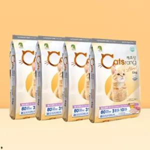 캐츠랑 리브레 길냥이 사료 5kg 4개