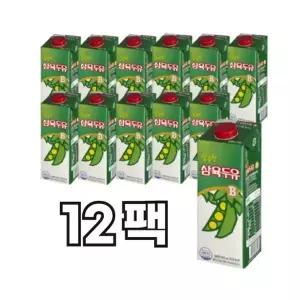 삼육두유 달콤한B 950ml 12팩 고단백 뼈에좋은 아이들간식