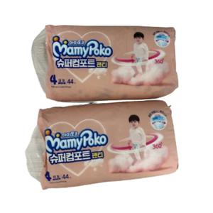 마미포코 슈퍼컴포트 팬티형 기저귀 남아용 대형 132개