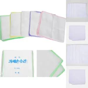 심플 베이직 데일리 유아 아동 순면 가제수건 10매 1세트/가제/거즈/손수건/면손수건/아기/신생아/수건