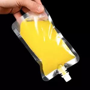 스파우트파우치 투명 음료팩 주스 소스 음료파우치 150ml