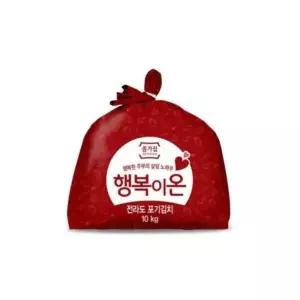 대상 종가집 행복이온 전라도 포기김치 10kg(고급 국내산 HACCP 인증 김치)1세트
