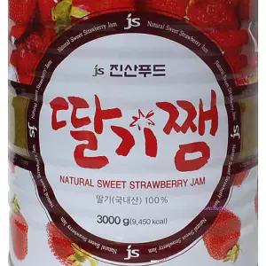 딸기잼 딸기쨈 3Kg 토핑용 대용량 진산푸드 업소용 스트로베리 식자재def297
