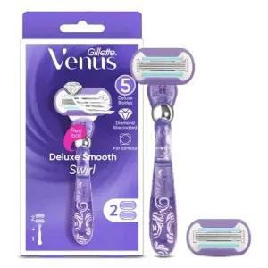 Venus 스월 여성용 면도기 + 면도날 2p 세트