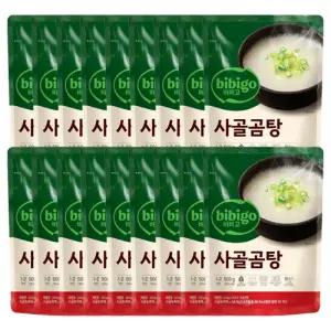CJ제일제당 비비고 사골곰탕 300g 30입 1상자(고급 즉석국)