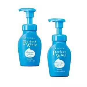 센카 스피디 퍼펙트휩 150ml x 2 간편한 촉촉한 부드러운 말끔한 세안 클렌징폼