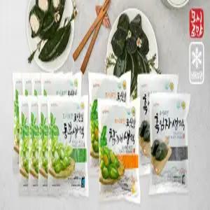 모시로만 모싯잎 동부생떡8봉+참깨생떡2봉+흑임자쌩떡 2봉, 총12봉