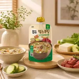 남양 맘스쿠킹 이유식 소고기 된장전골 진밥 (12개월) 10개