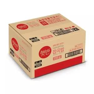 햇반 매일 잡곡밥 210g x 36