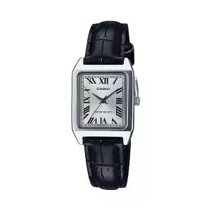 카시오 시계 LTP-V007L-7B1U 여성용 손목시계 클래식 빈티지 스퀘어 가죽밴드 CASIO 정품
